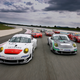 Illustration for article titled 2009 FIA GT Racers Trot Out For Spring Testing In France
